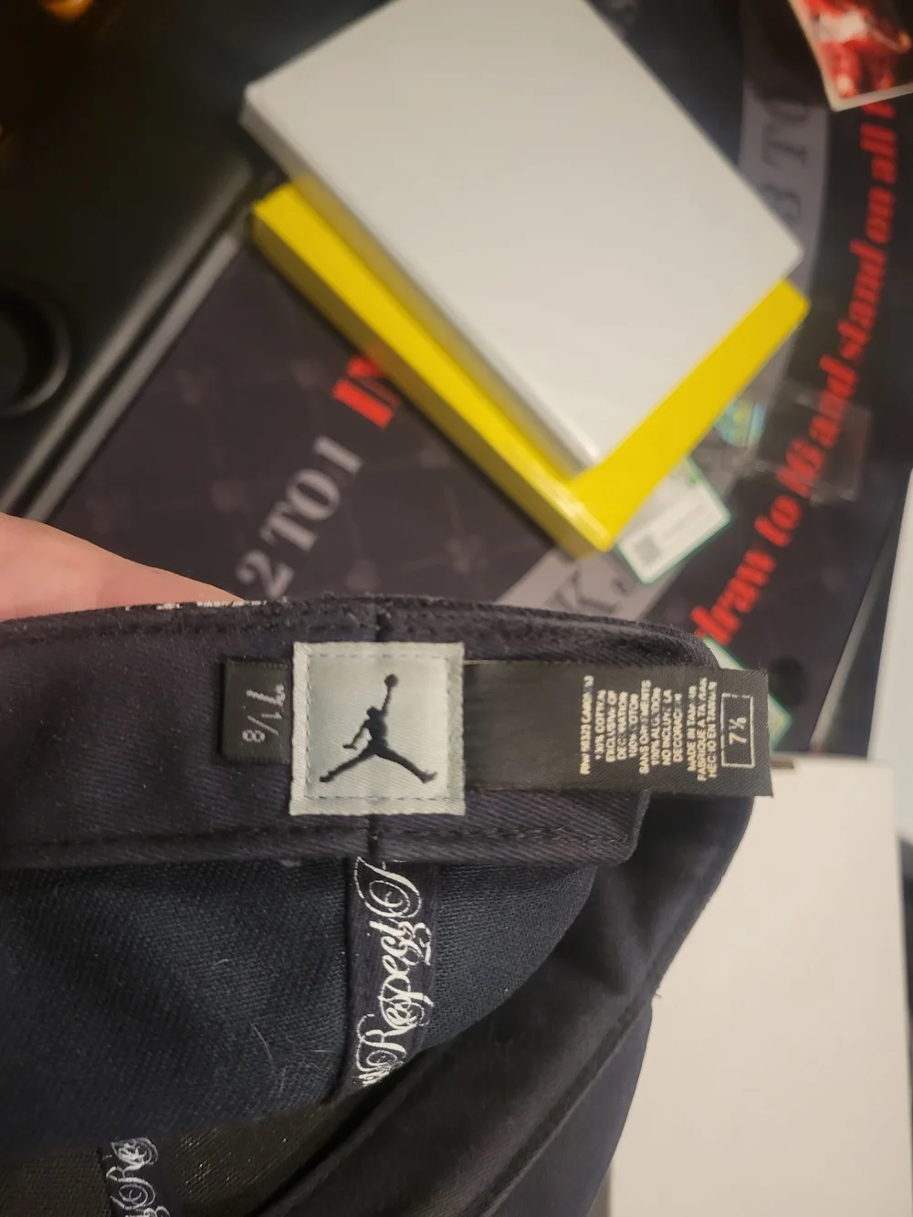 Fitted Jordan hat 7 1/8